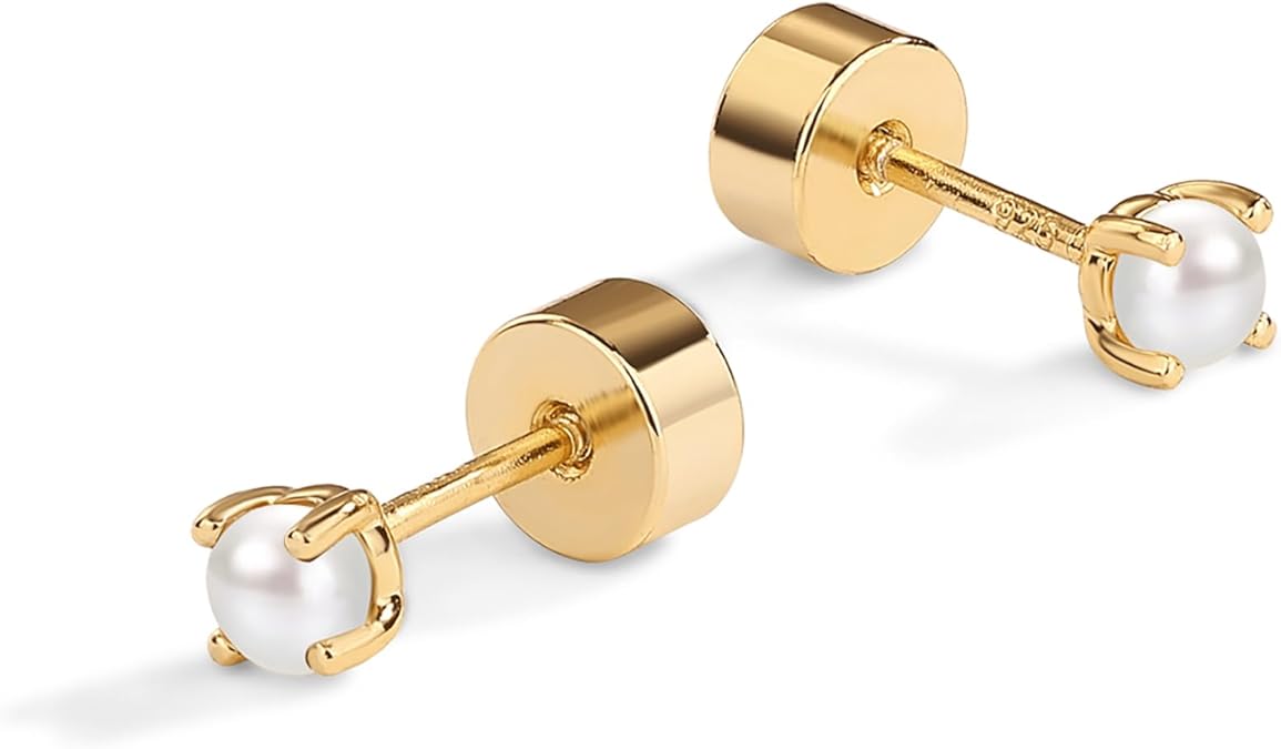 Pendientes Delikate Perle Ørestikker | Oro