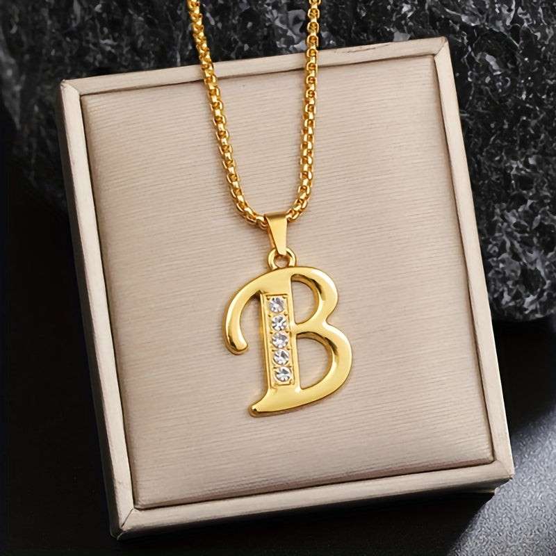 Collar Inicial Krystal Accent | Oro