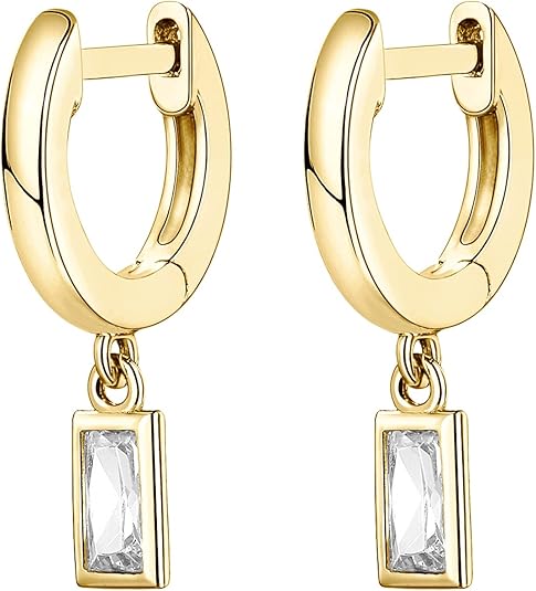 Pendientes Bar Drop Ø | Oro