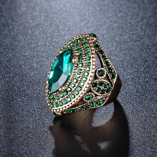 Anillo Regent Esmeralda | Guld