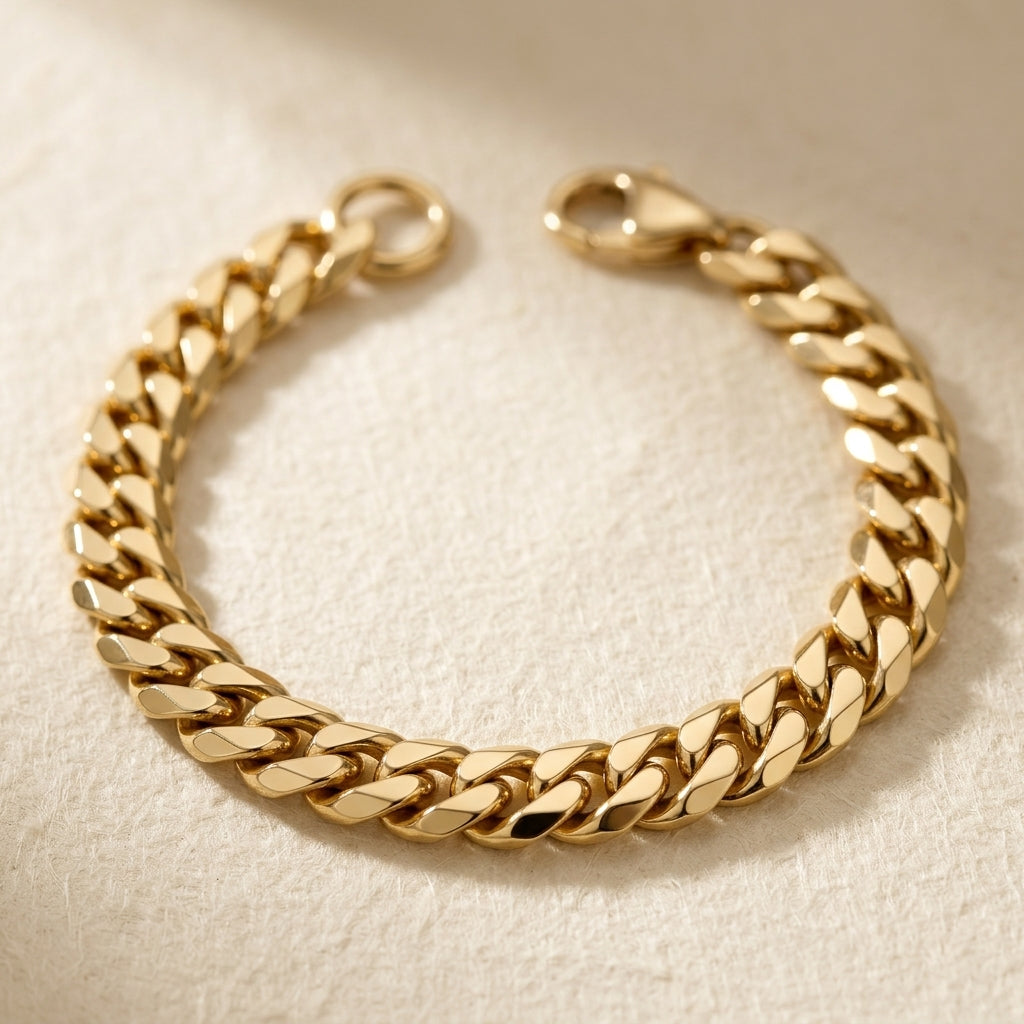 Pulsera Cubana | Oro