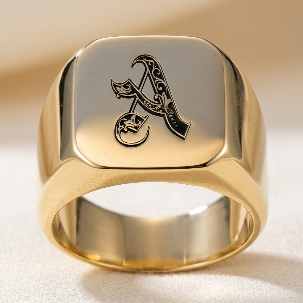Anillo Inicial Noble Clásico | Oro