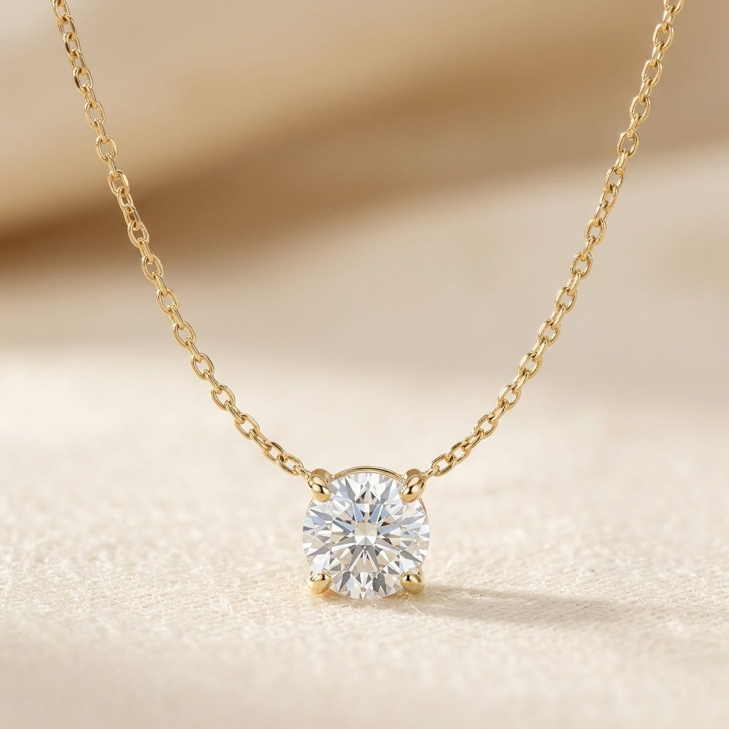 Collar Aurora Krystal | Oro