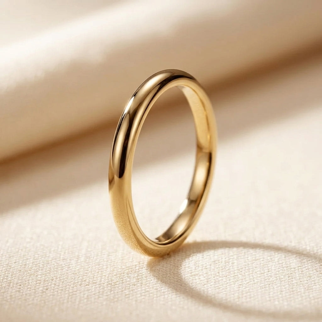 Anillo Slim Dome | Oro