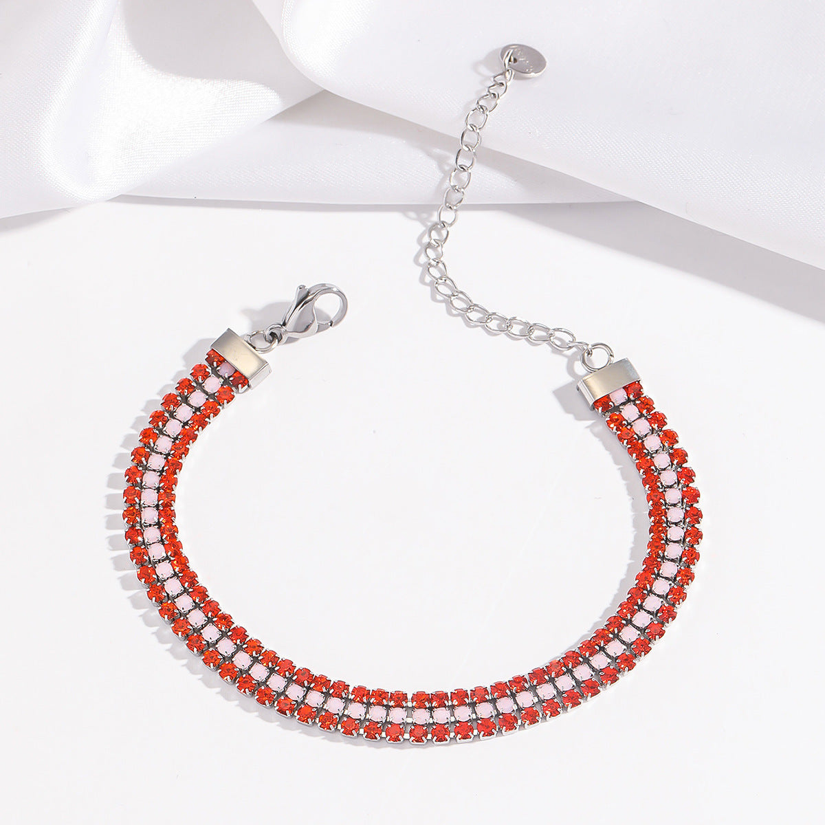 Pulsera Brillo de Firma | Oro Blanco
