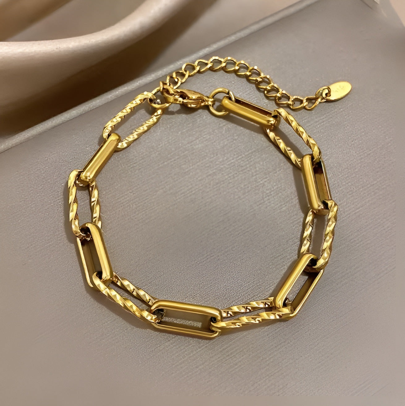 Pulsera Chunky Link Lorielle | Oro