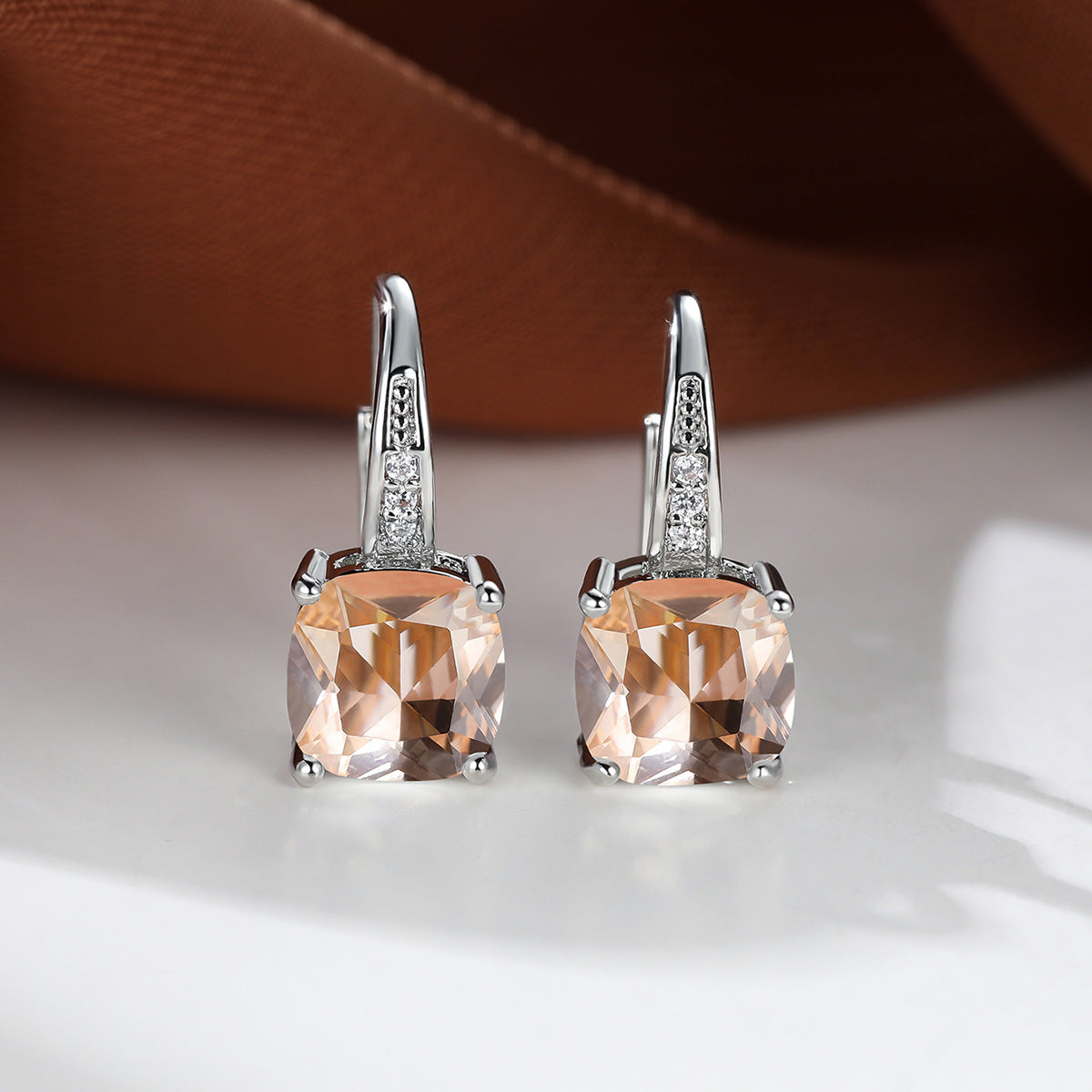Pendientes de Aro de Piedra Mística | Oro