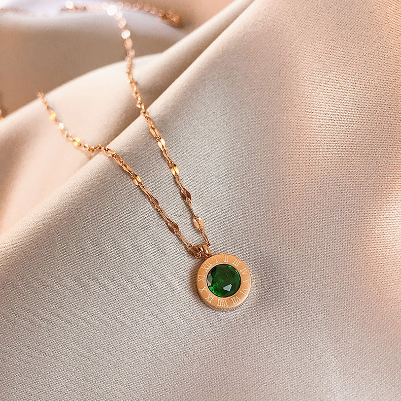 Collar de Esmeralda Urskive | Oro