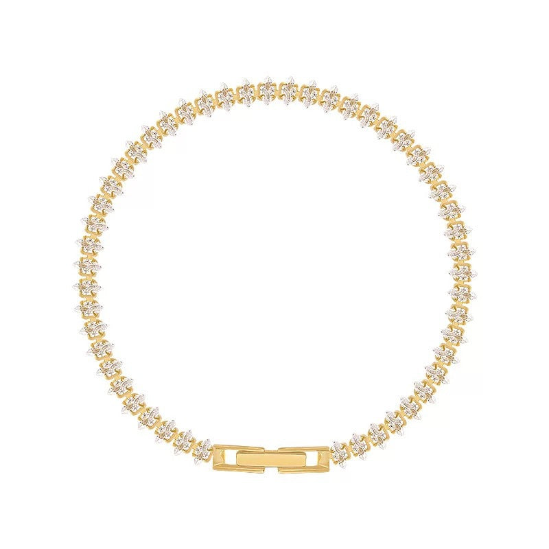 Pulsera de Tenis Vionelle Marquise | Oro