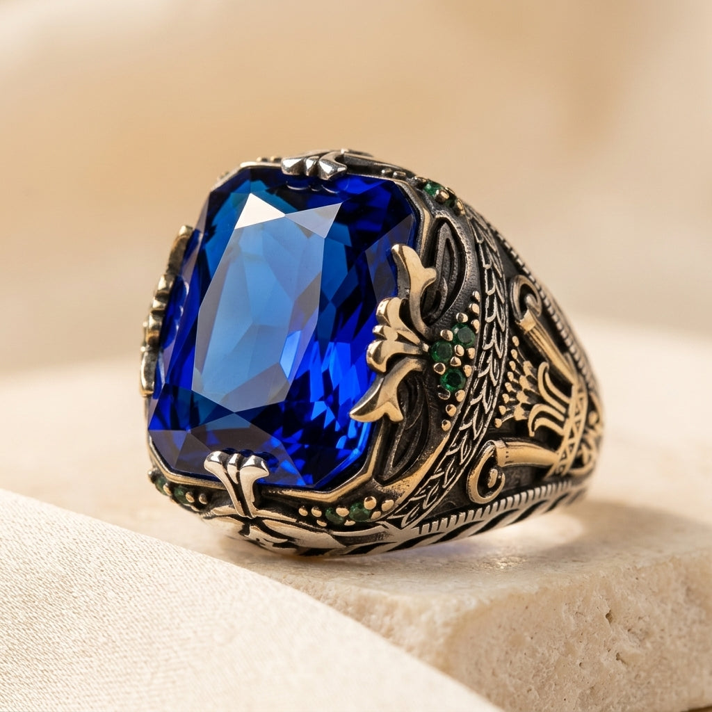 Anillo Klara Saphira | Entre Oro