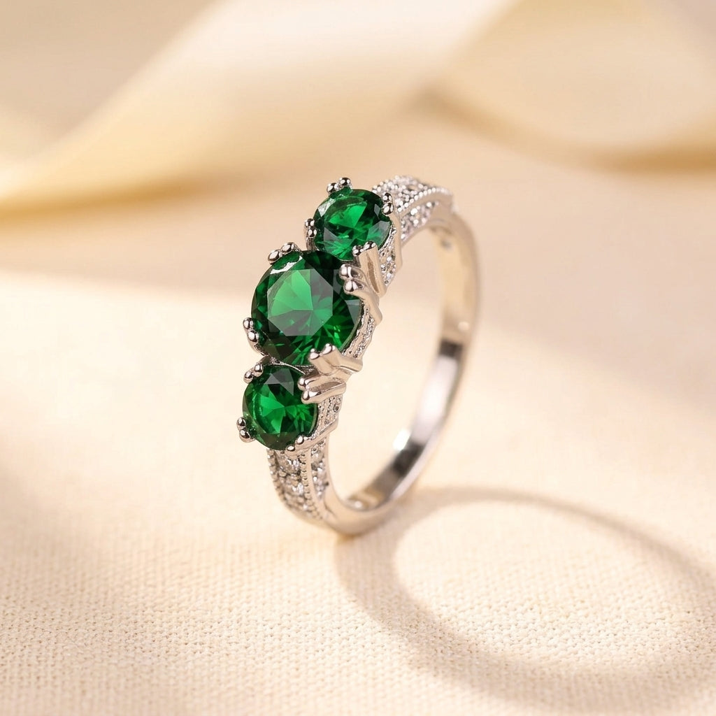 Anillo Serilda Wynloren | Oro Blanco