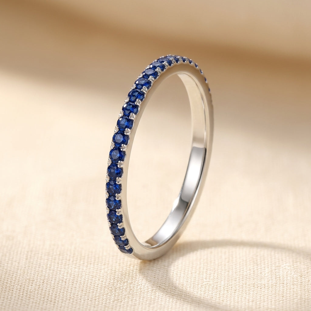 Anillo Soraya Azurith | Oro Blanco