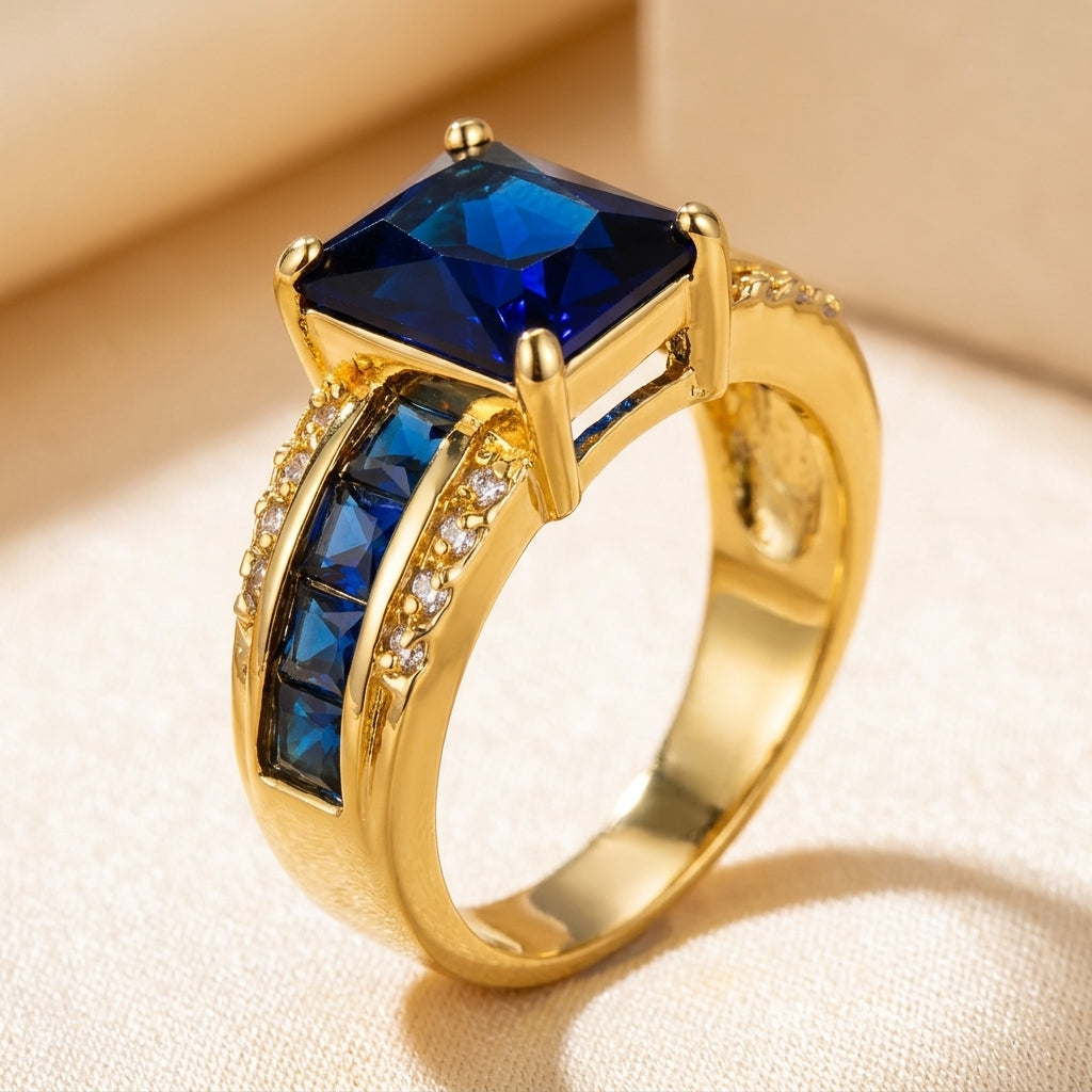 Anillo Kassira Bluemont | Oro