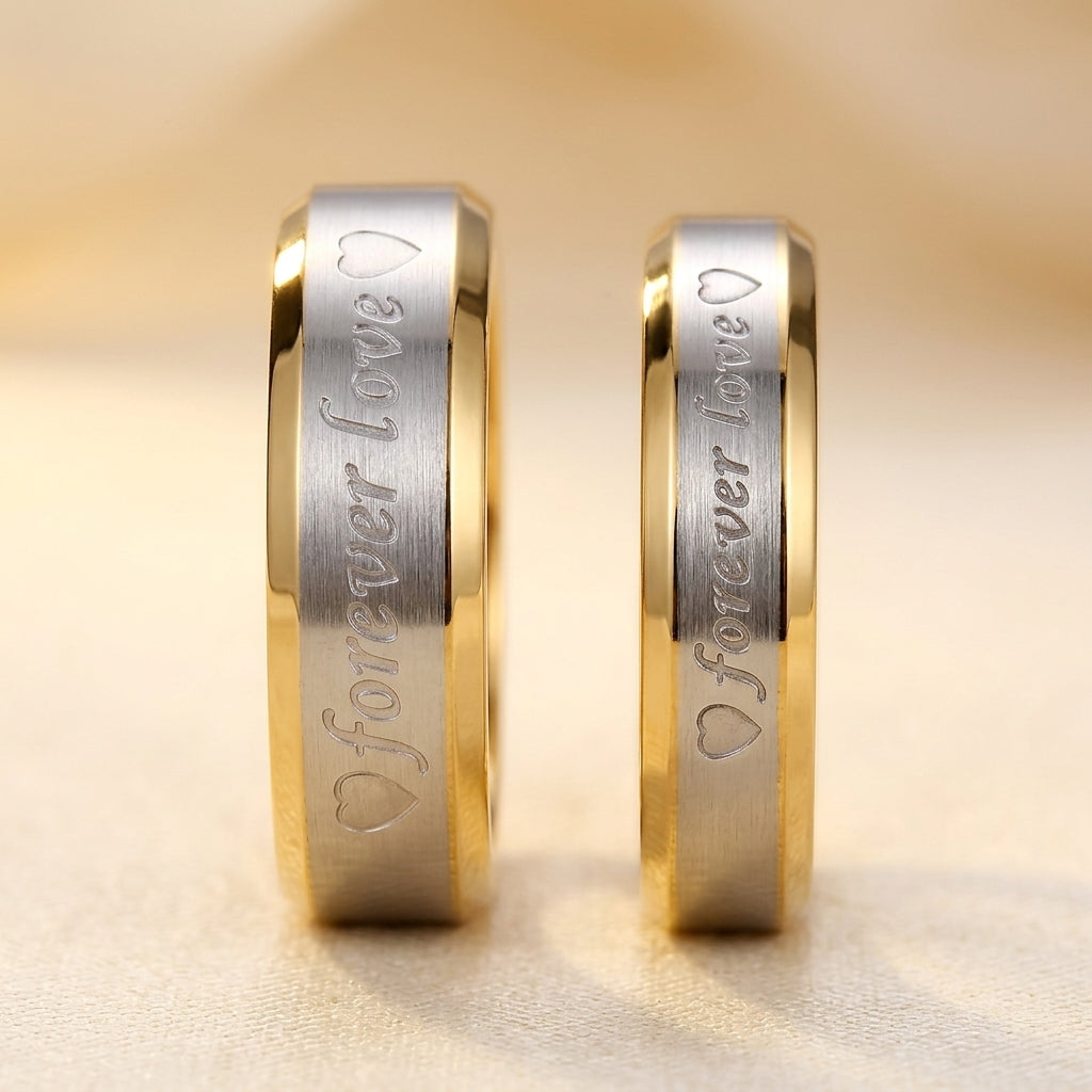 Amor Eterno Anillo de Pareja | Oro
