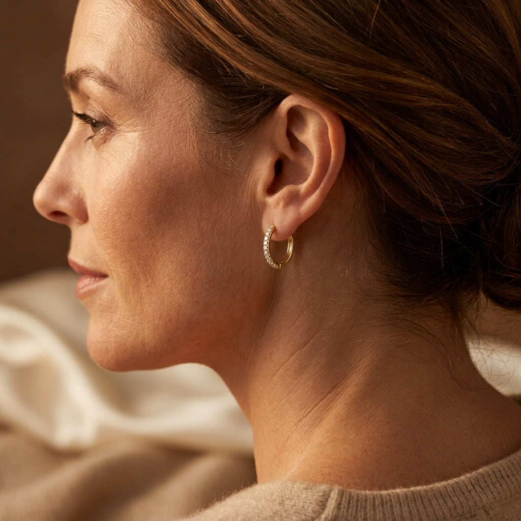 Pendientes Sorel Pave | Oro