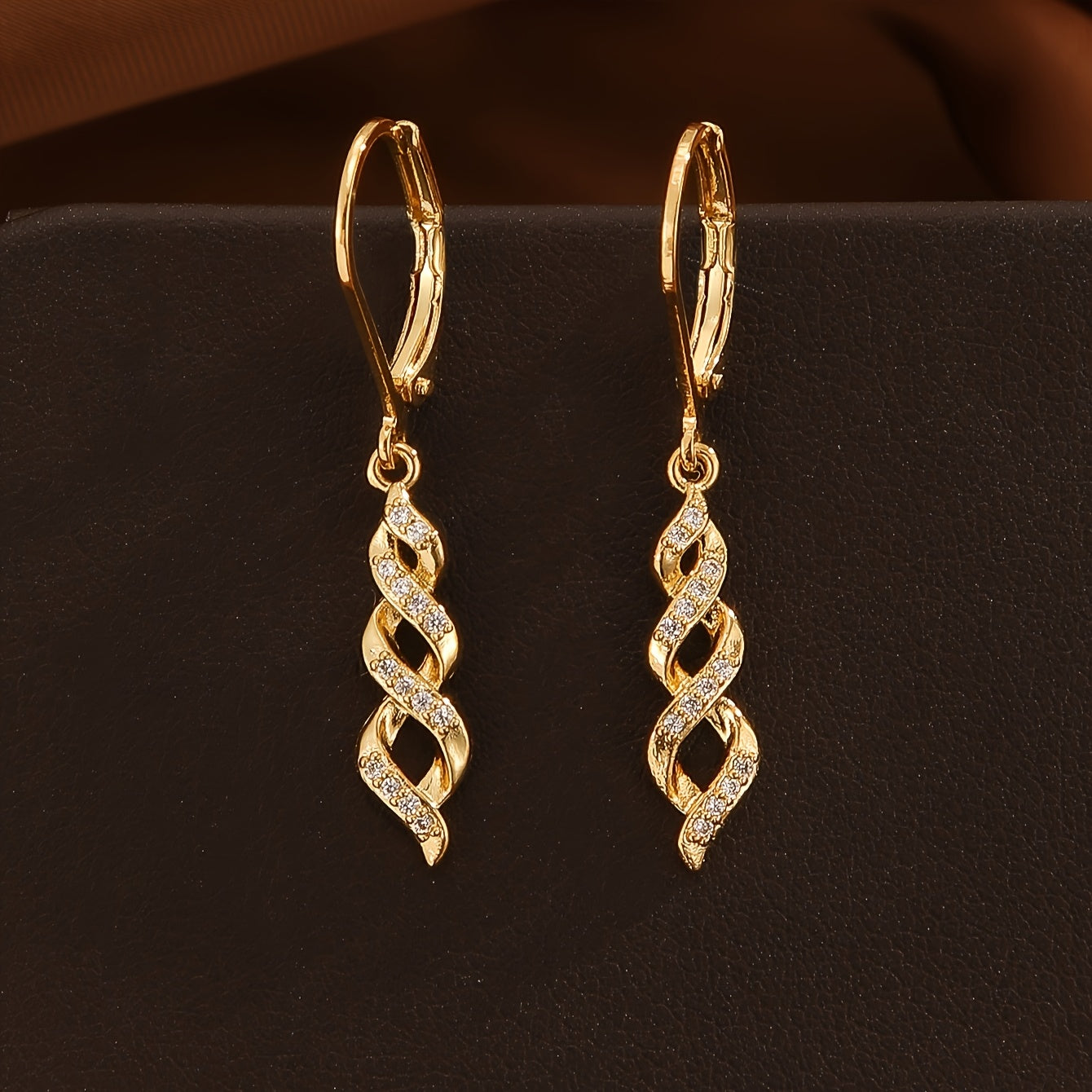 Aros Shimmer Twist Ava | Oro