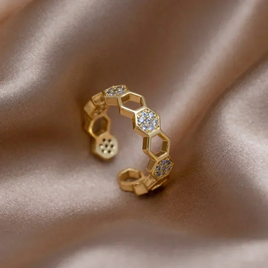 Anillo Krystal Honningkage | Oro