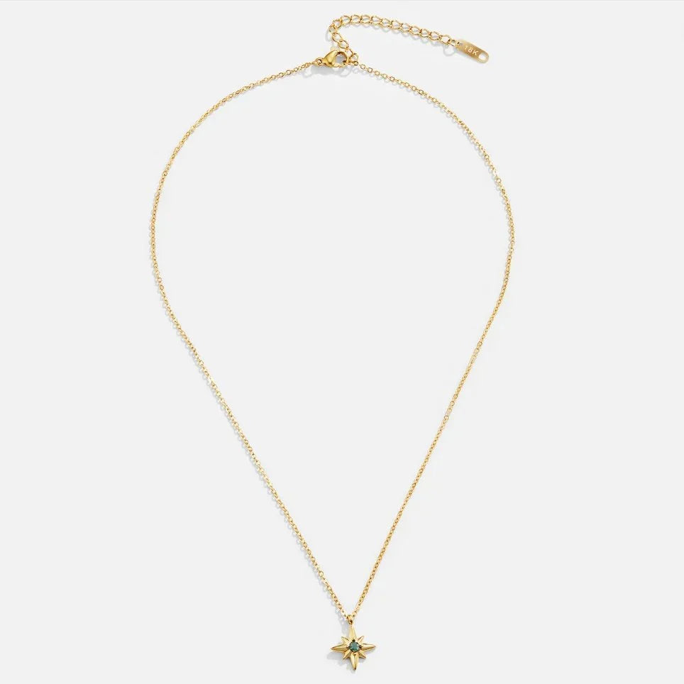 Collar de Gemas Celestiales Estelle | Oro