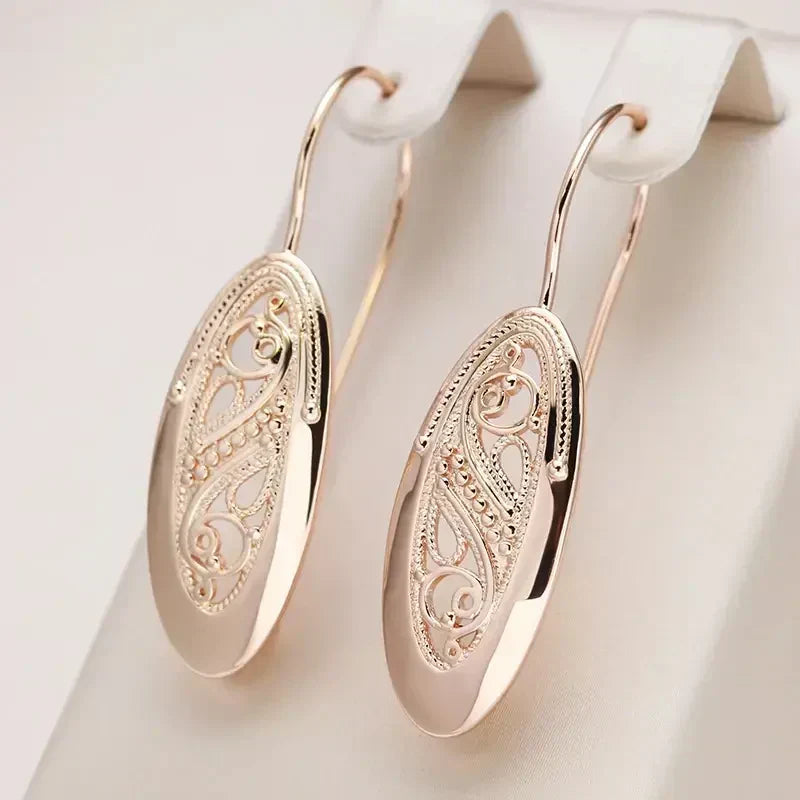 Opengleam Pendientes de Gota de Oro | Oro