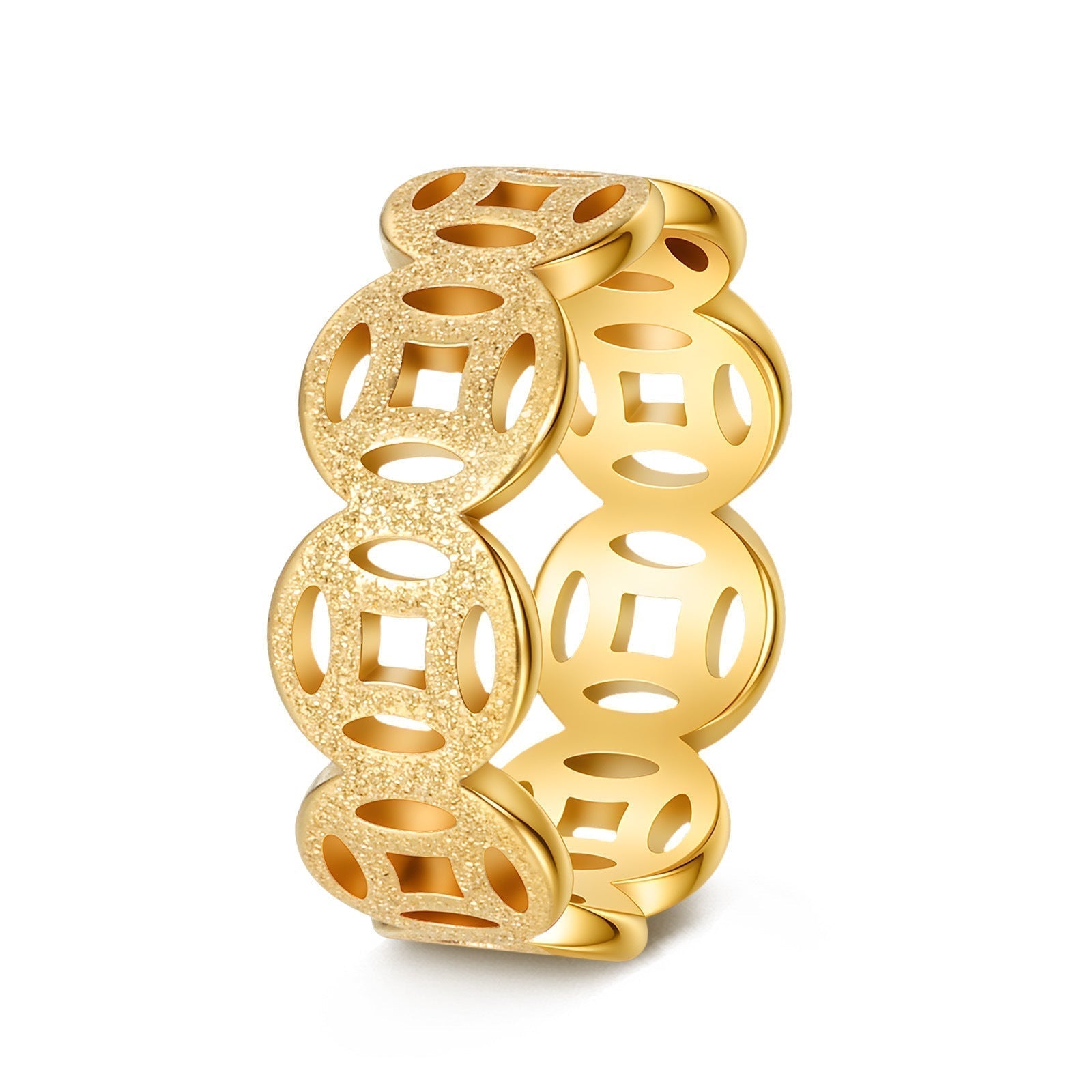 Anillo de Patrón Clásico Ella | Guld