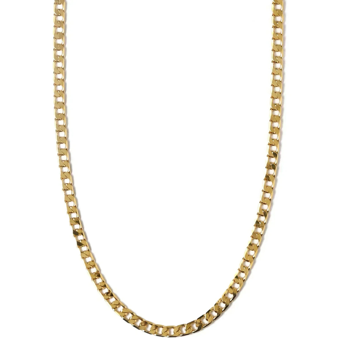 Collar de Cadena Flad Link | Oro