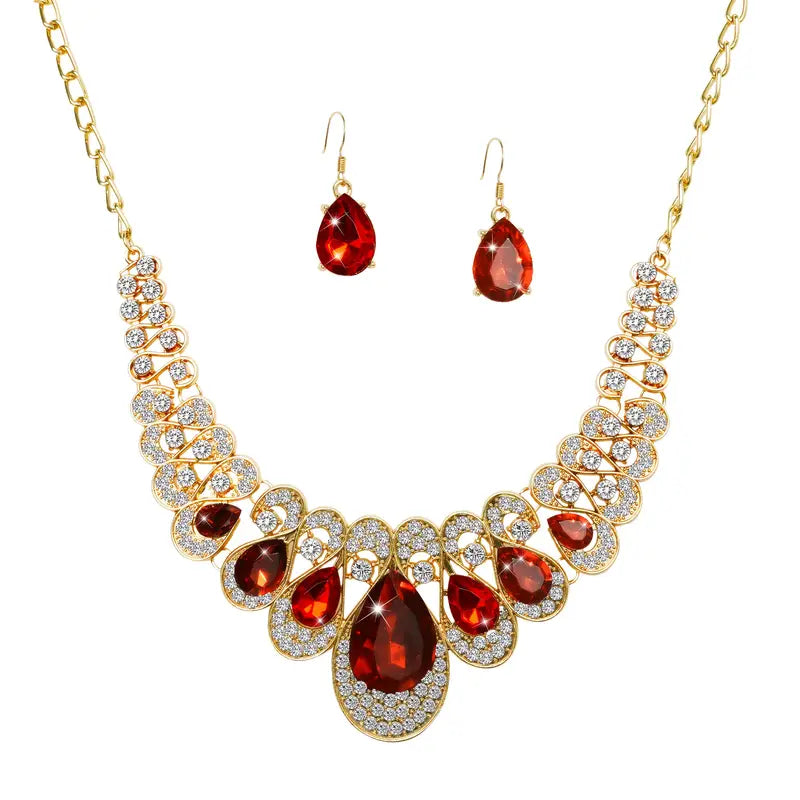 Conjunto de Joyas Maevina Crimselle | Oro