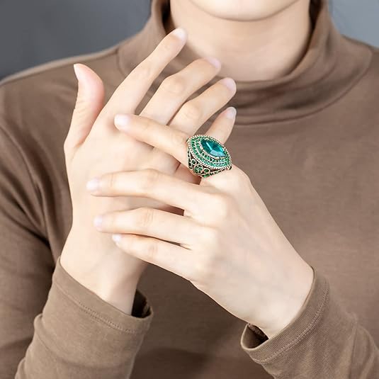Anillo Regent Esmeralda | Guld