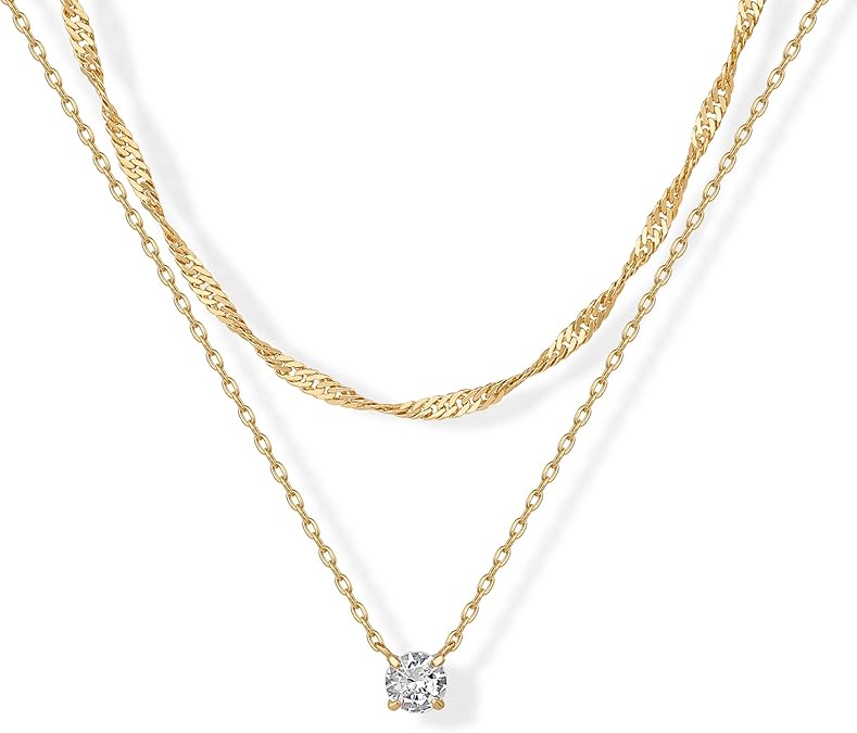 Collar Halo Lagdelt | Oro