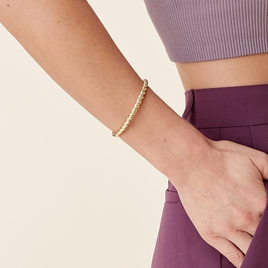 Pulsera Torcida | Oro