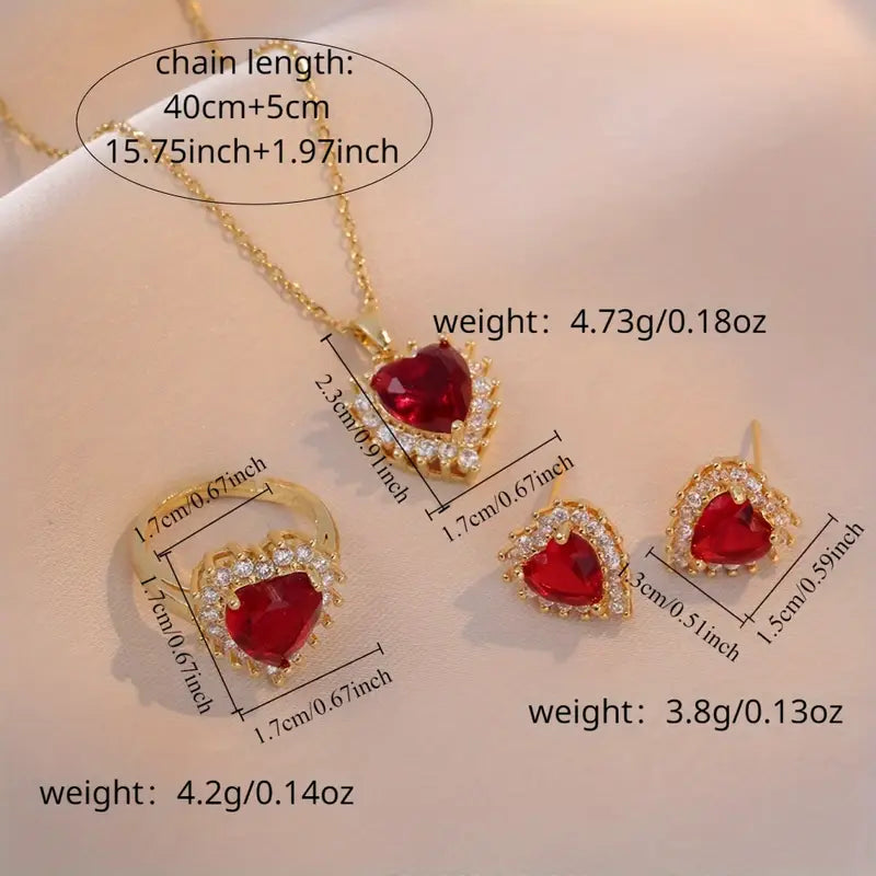 Conjunto de joyas Anavelle Roubella | Oro