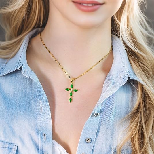 Collar de Esmeralda | Oro