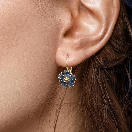 Pendientes de Flor Calina | Oro