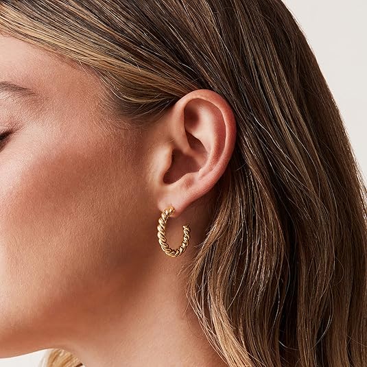 Sejltwist Pendientes | Oro