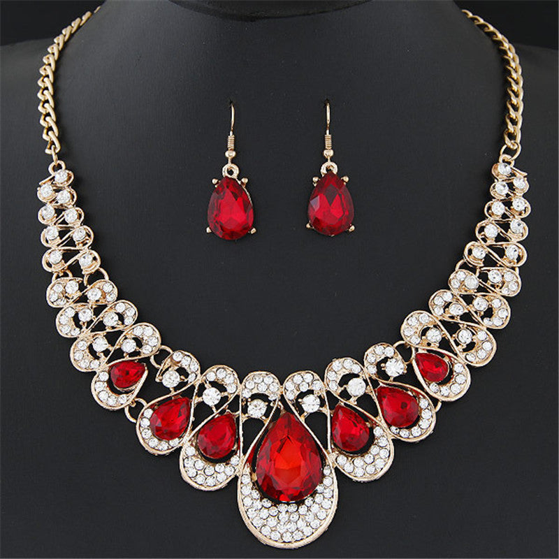 Conjunto de Joyas Maevina Crimselle | Oro
