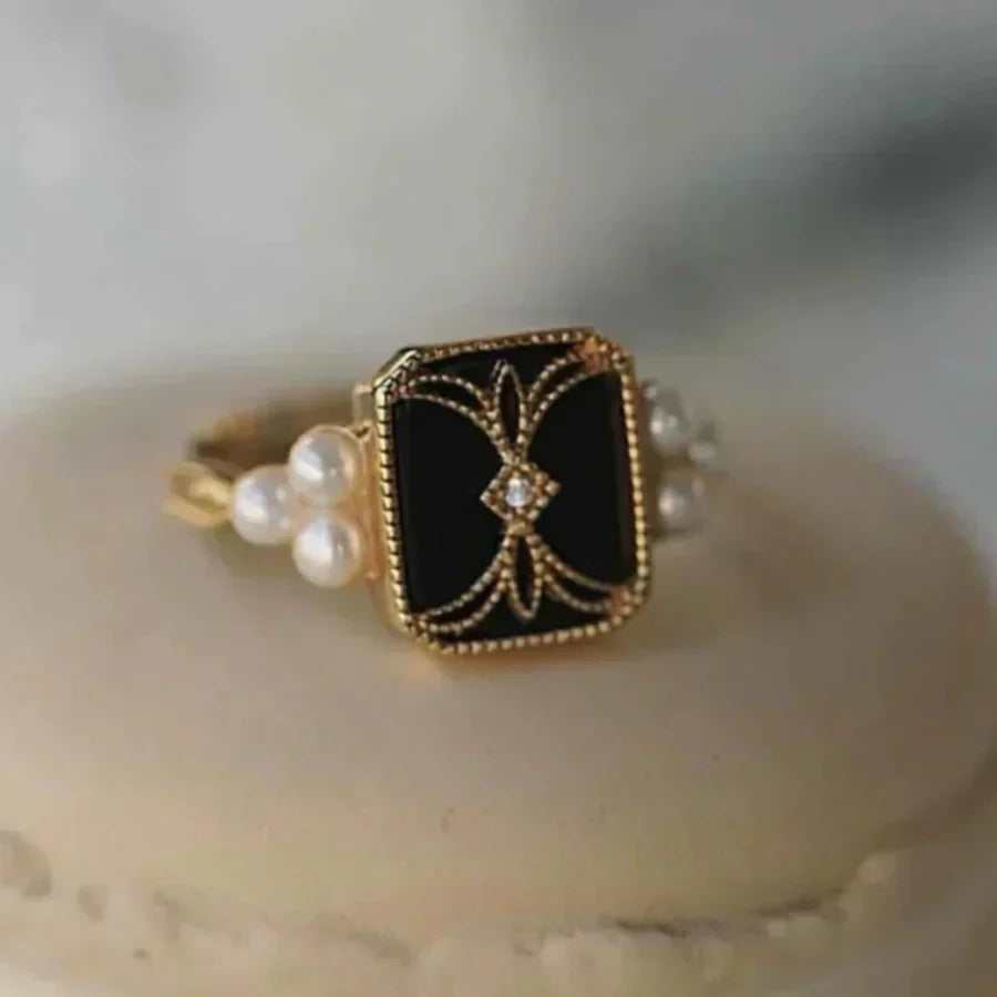 Anillo Antik Sort Perle Dorado | Oro