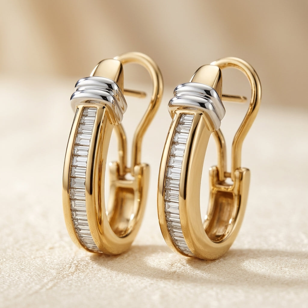 Aros Vintage Krystal Øreringe | Oro