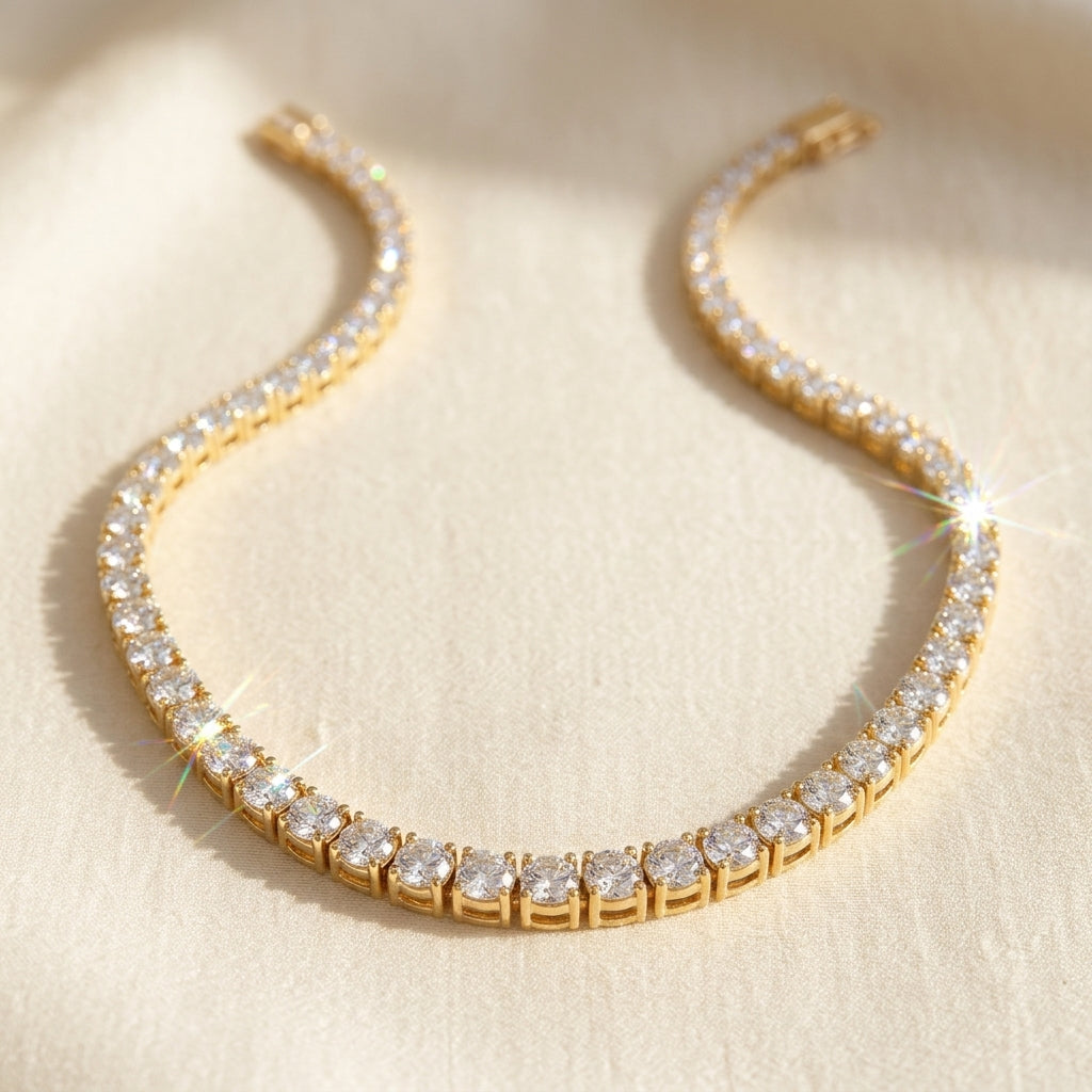Collar de Tenis | Oro