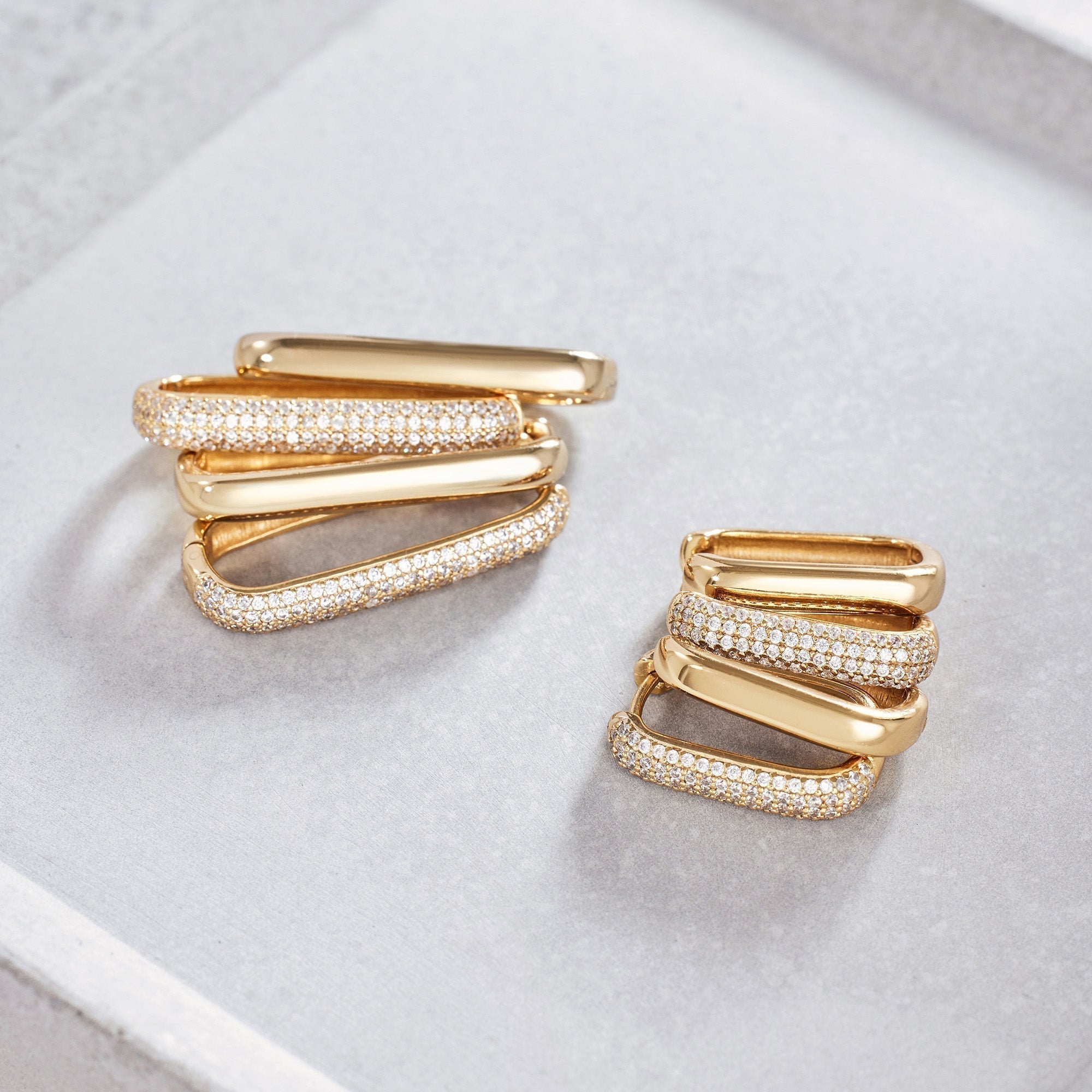 Aros Ikon Pave | Oro
