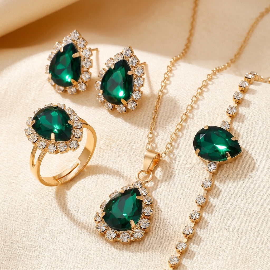 Elisandre Vermont Conjunto de Joyas | Oro