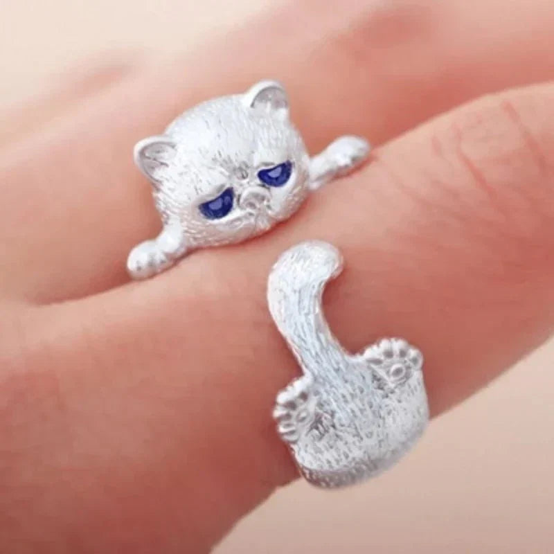 Anillo Ajustable | Oro Blanco