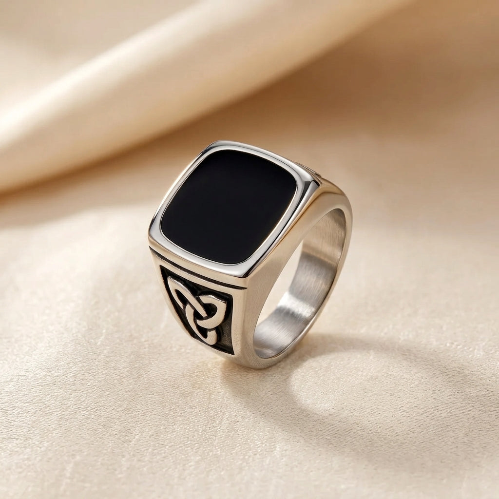 Anillo de Signo Onyx | Oro