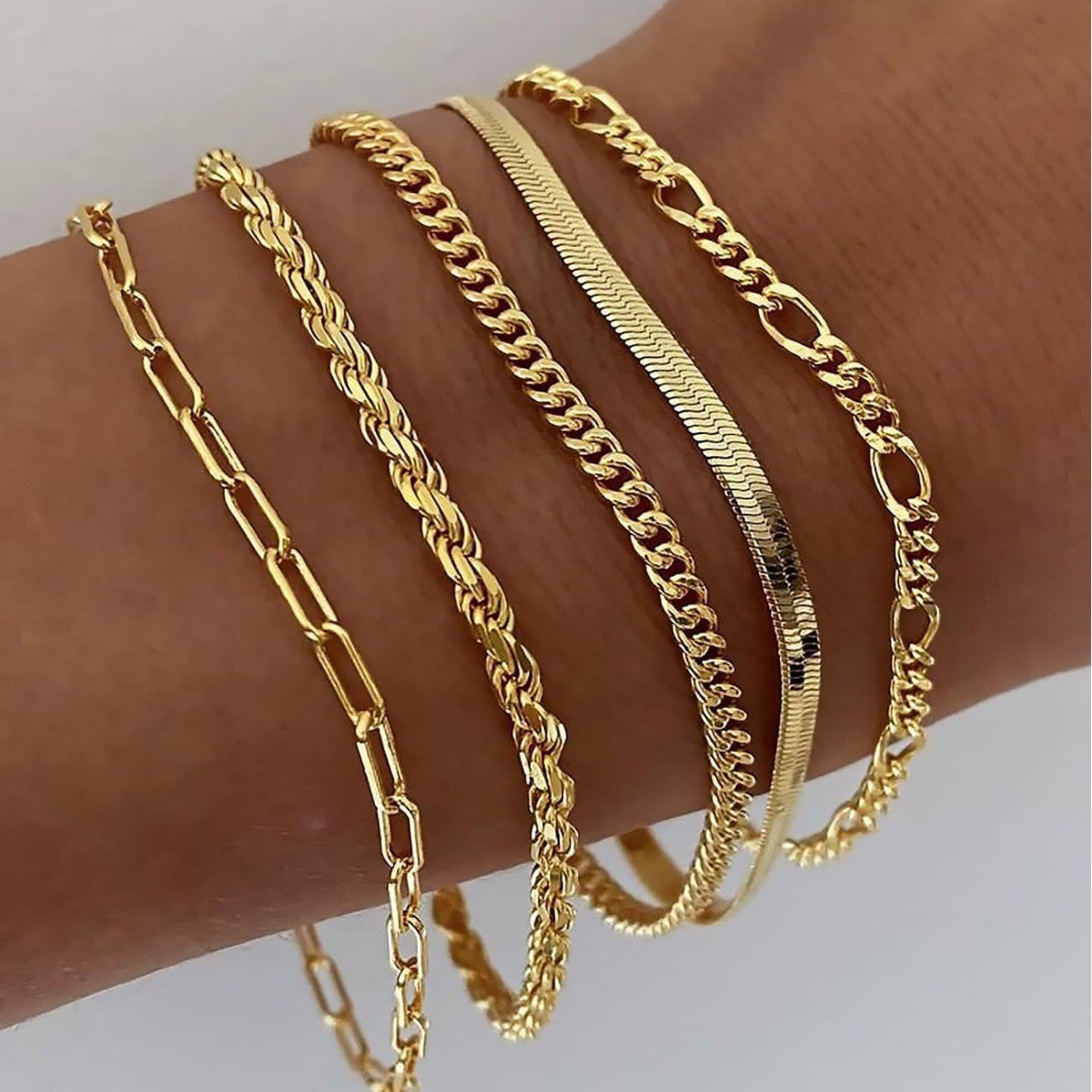 Juego de pulseras Ellis Renner | Oro
