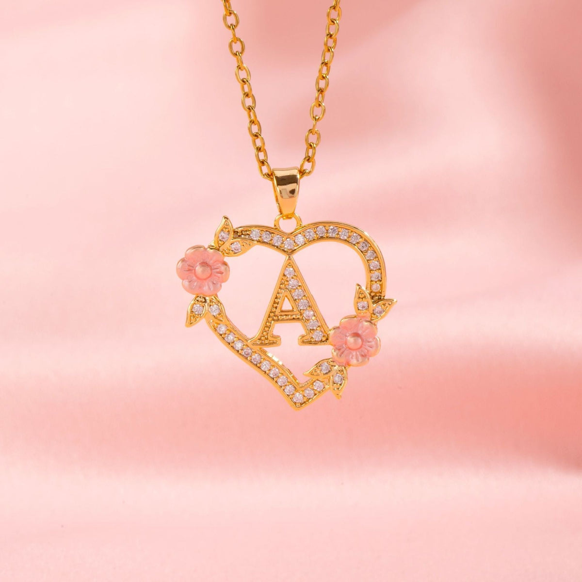 Collar Inicial Blomster Charme | Oro