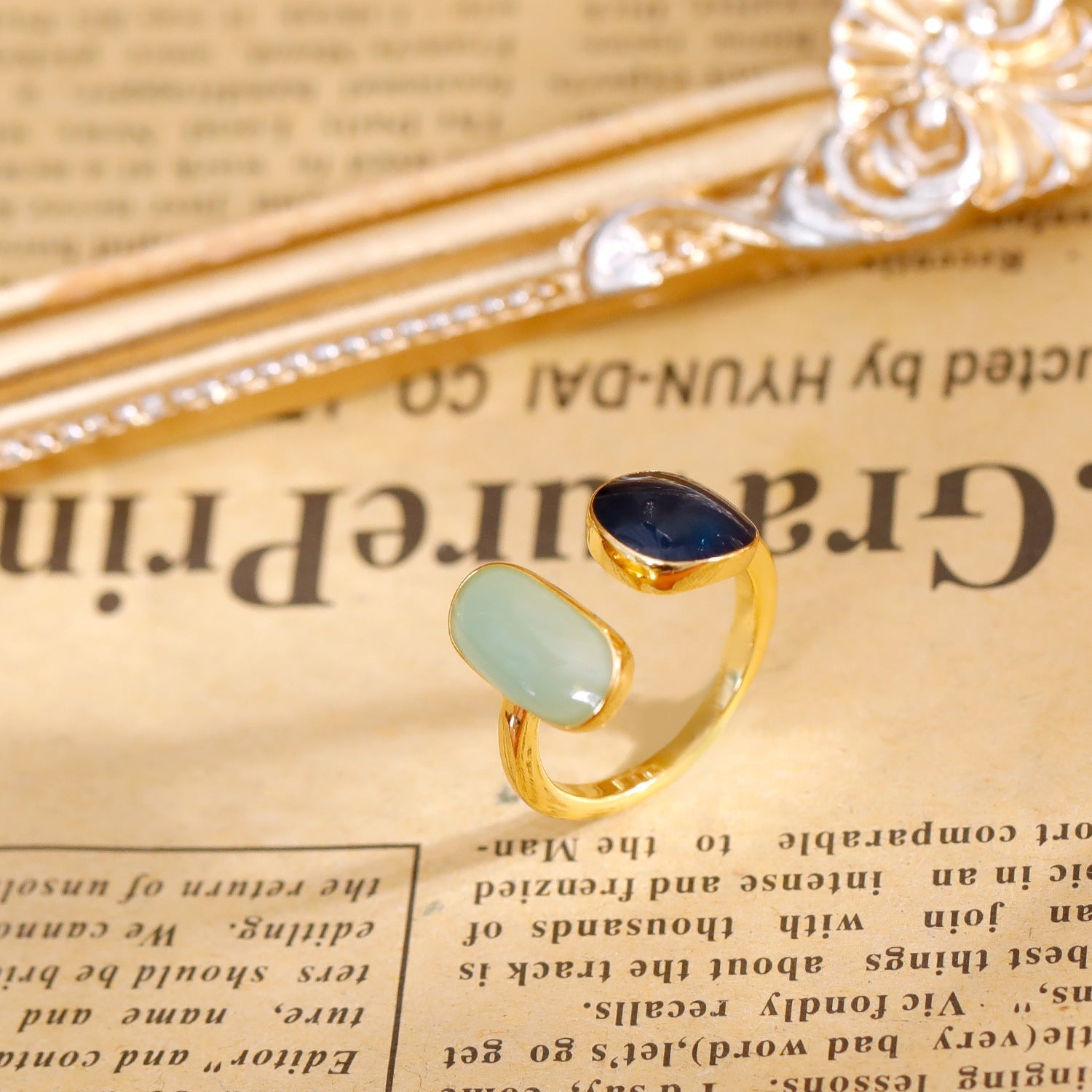 Anillo Kaelis Duo Wrap | Oro