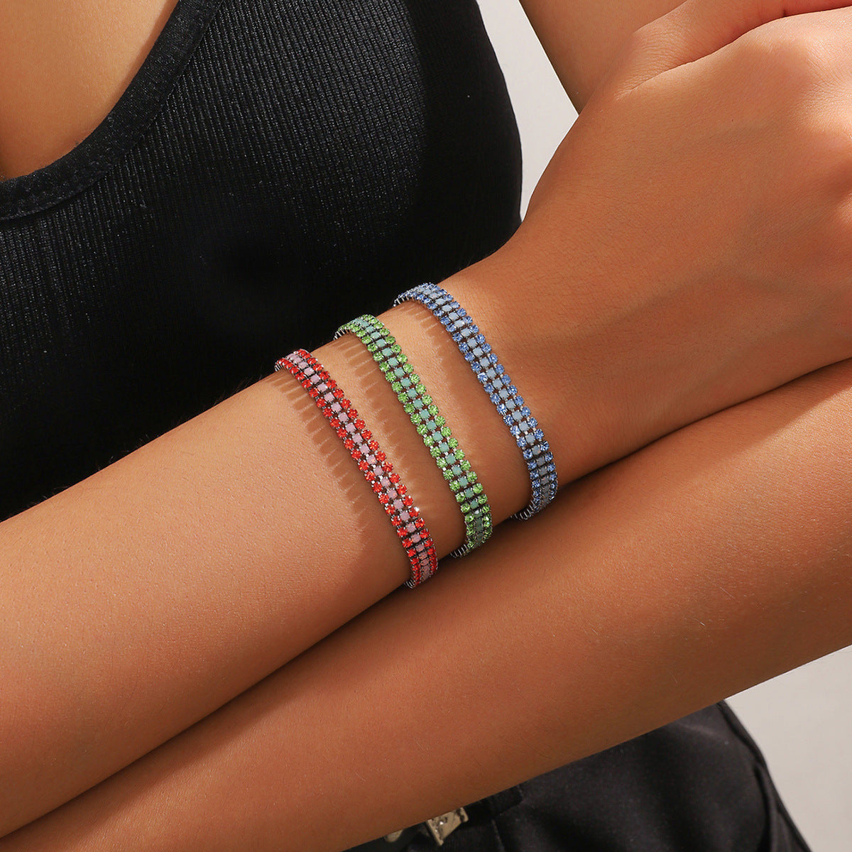 Pulsera Brillo de Firma | Oro Blanco