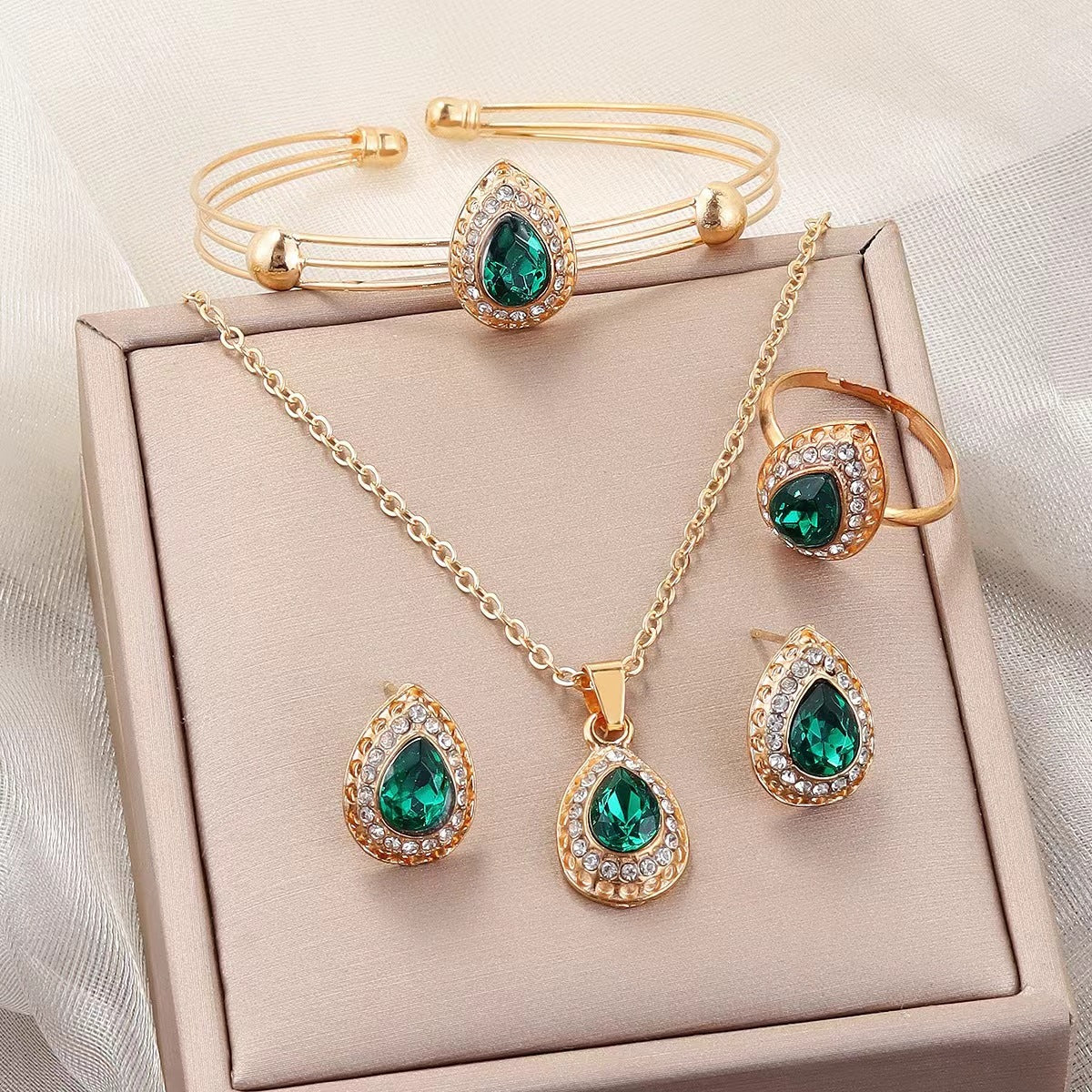 Conjunto de Joyas Noémie Glastra | Oro