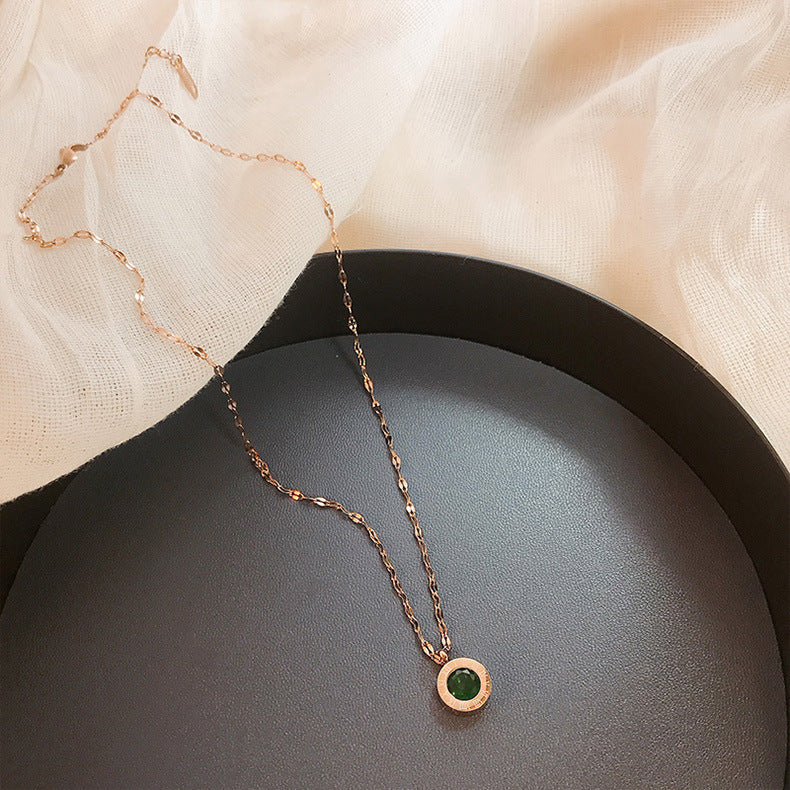 Collar de Esmeralda Urskive | Oro