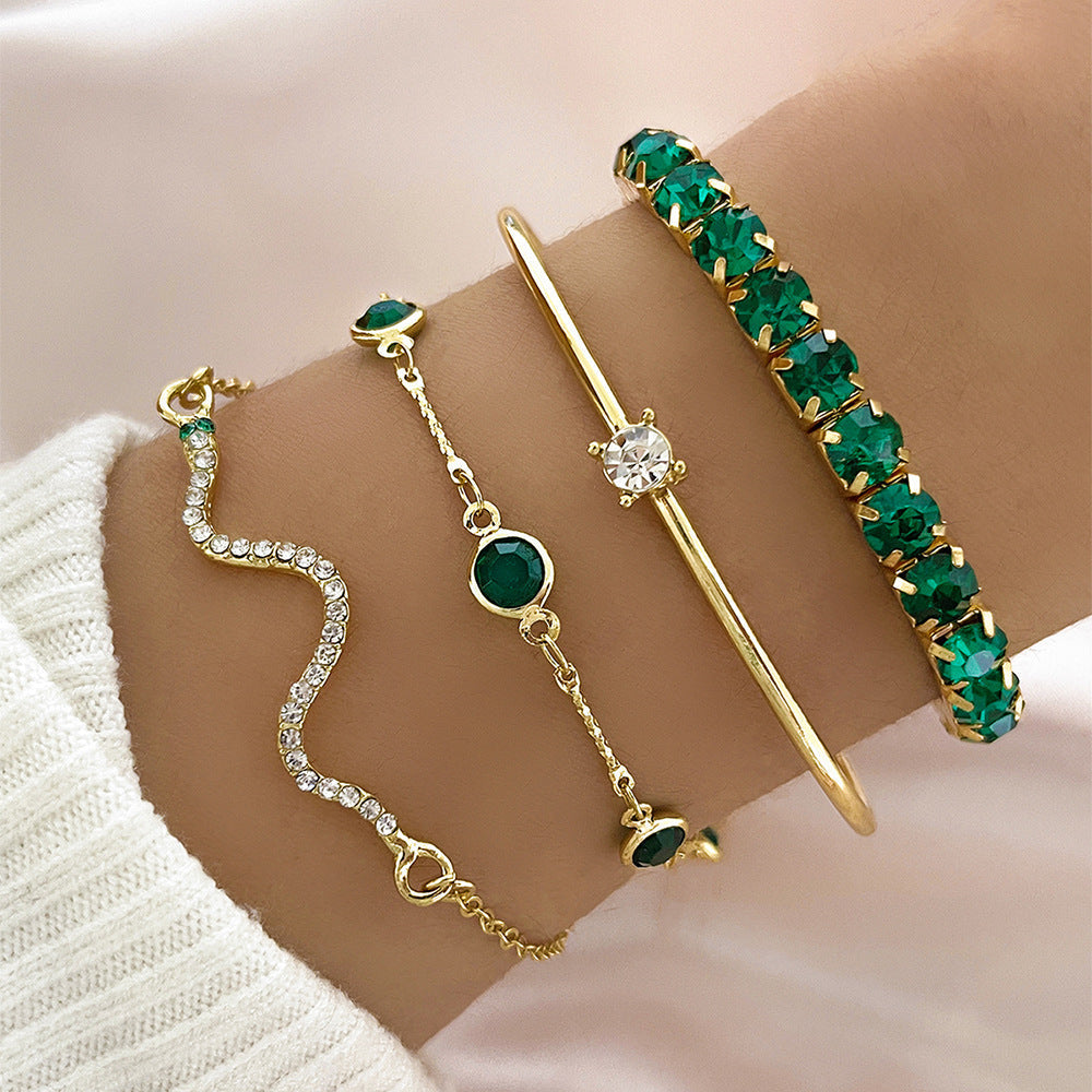 Conjunto de Pulsera Sorina Feldwyn | Oro