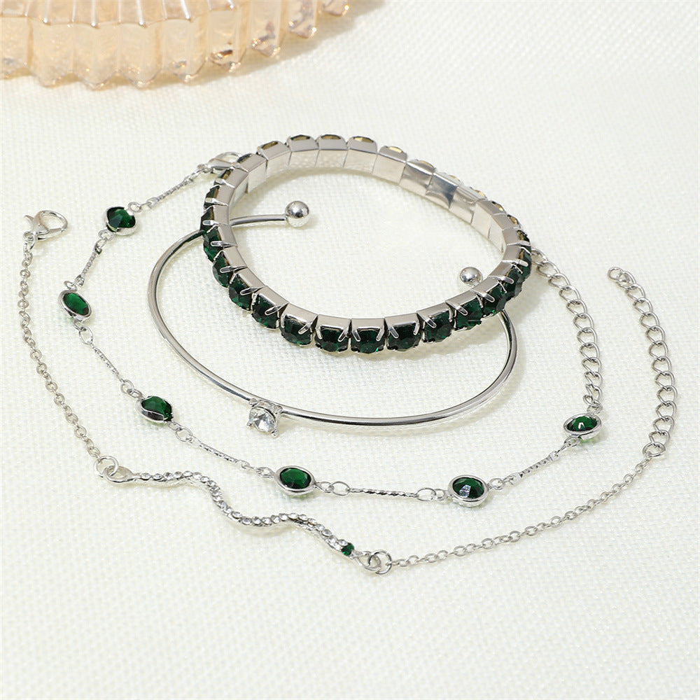 Conjunto de Pulseras Sorina Feldwyn | Oro Blanco
