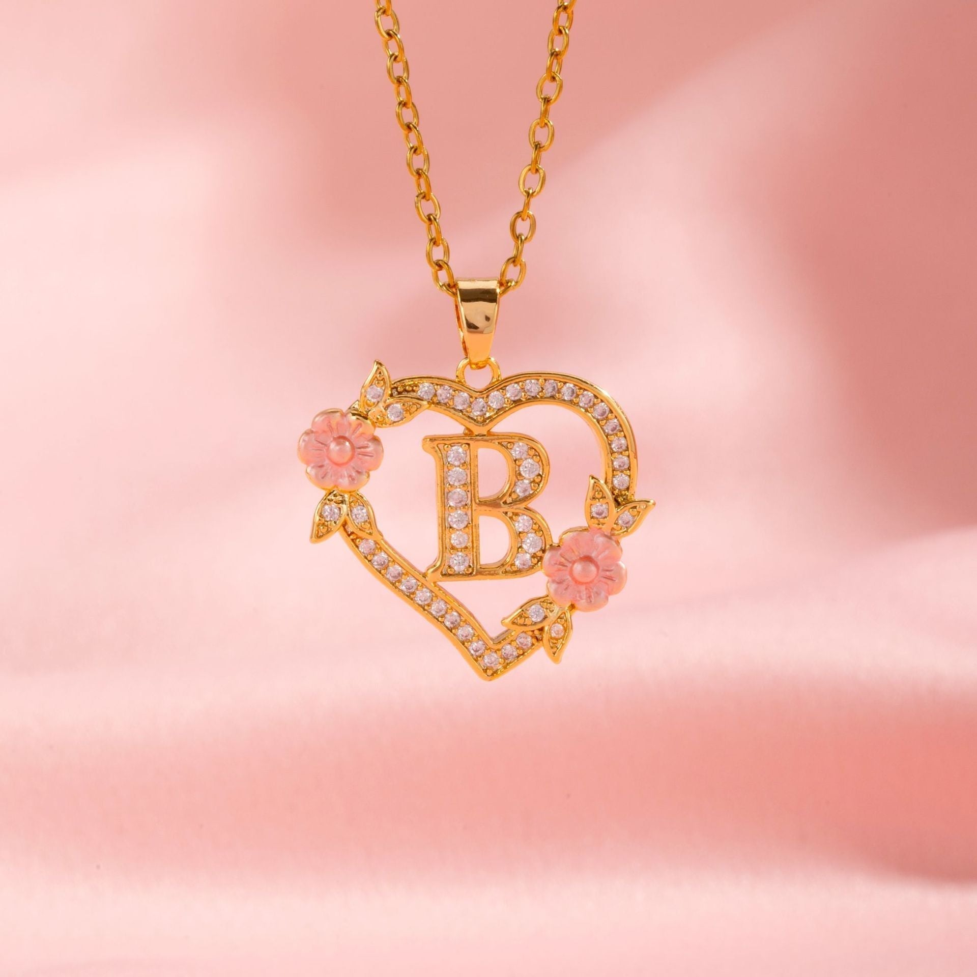 Collar Inicial Blomster Charme | Oro